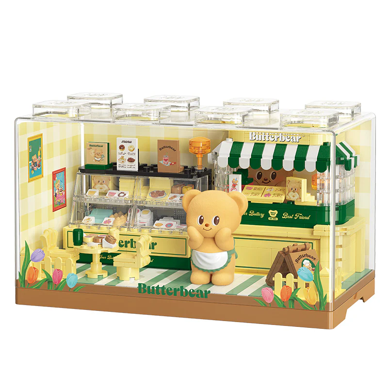 【RETIRED】Butter Bear Sweet Treats Dessert Shop Building Kit 460Pcs - Image 3