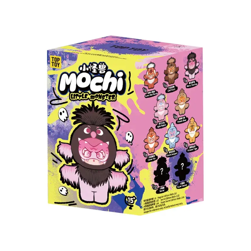 Mochi Little Monster Series Plush Keychain Blind Box - Image 24