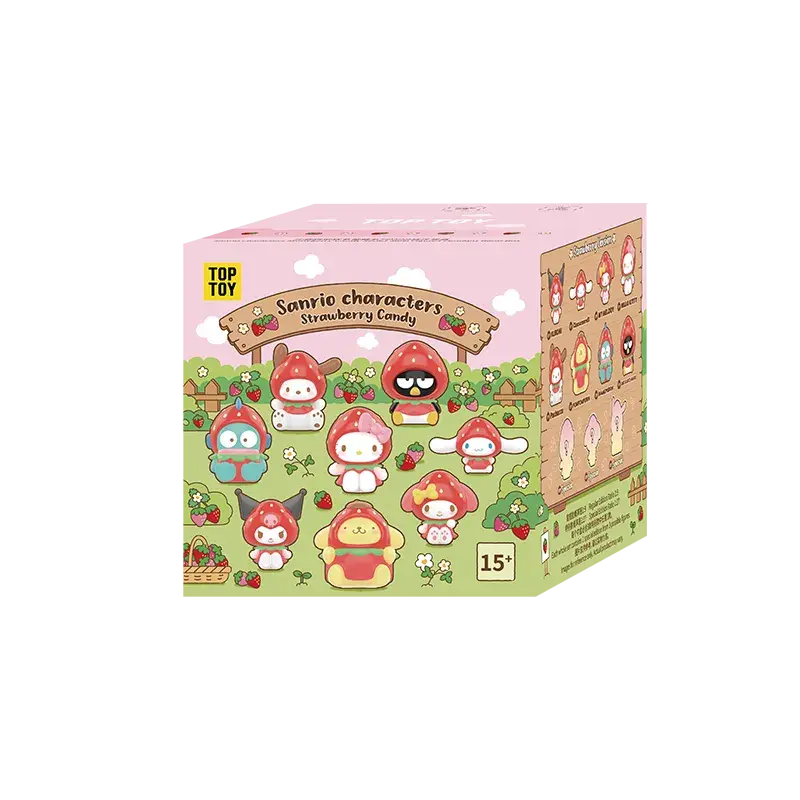 Sanrio Characters Stawberry Candy Series Mini Vinyl Keychain Pendant Blind Box - Image 9