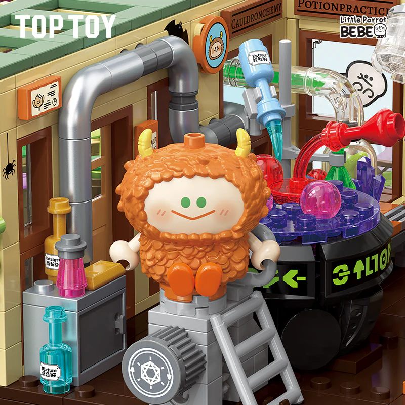 【RETIRED】3-In-1 Magic and Fantasy Academy Series Building Blocks 750 Pcs - Image 8