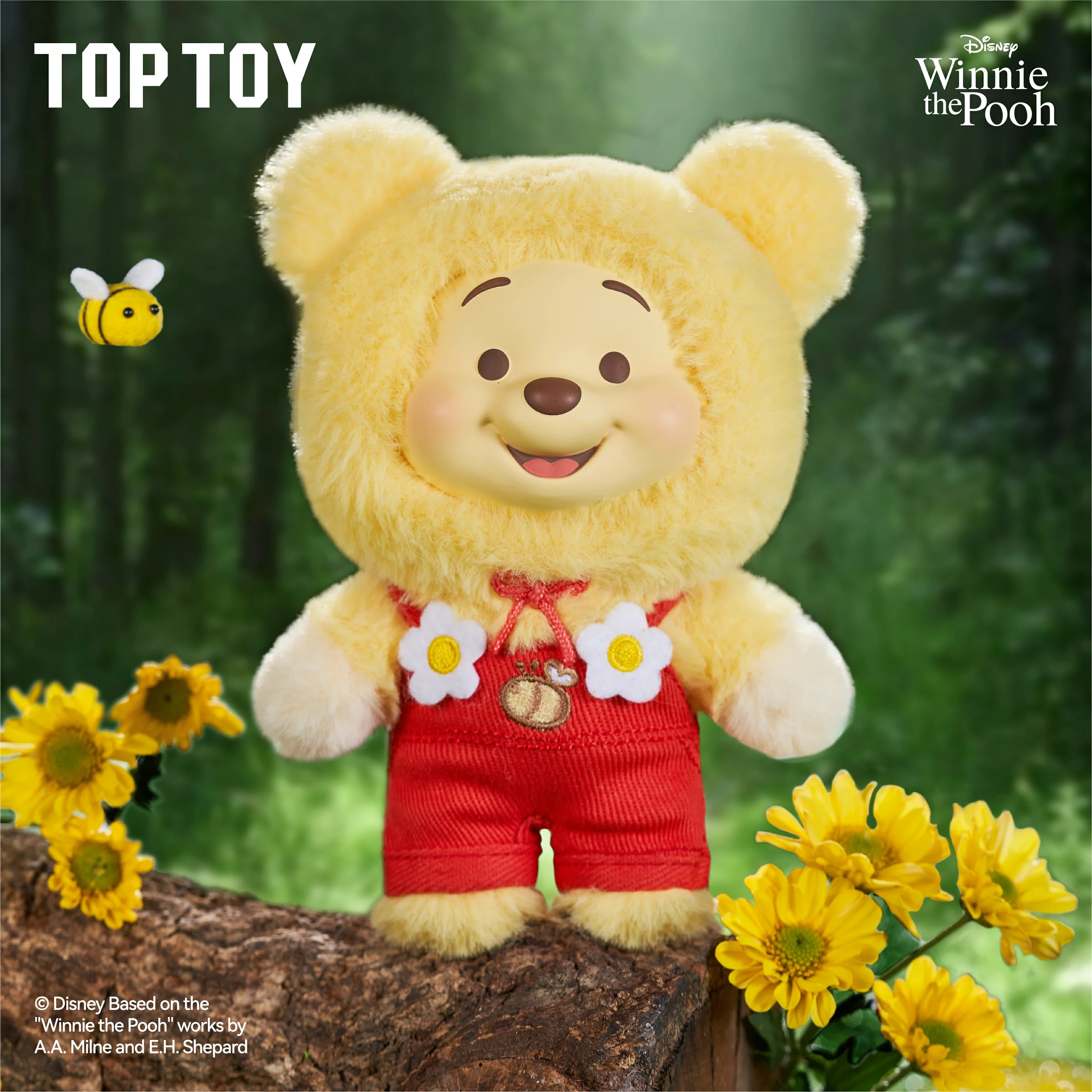 Winnie the Pooh Candy Series Plush Keychain Blind Box - Image 3
