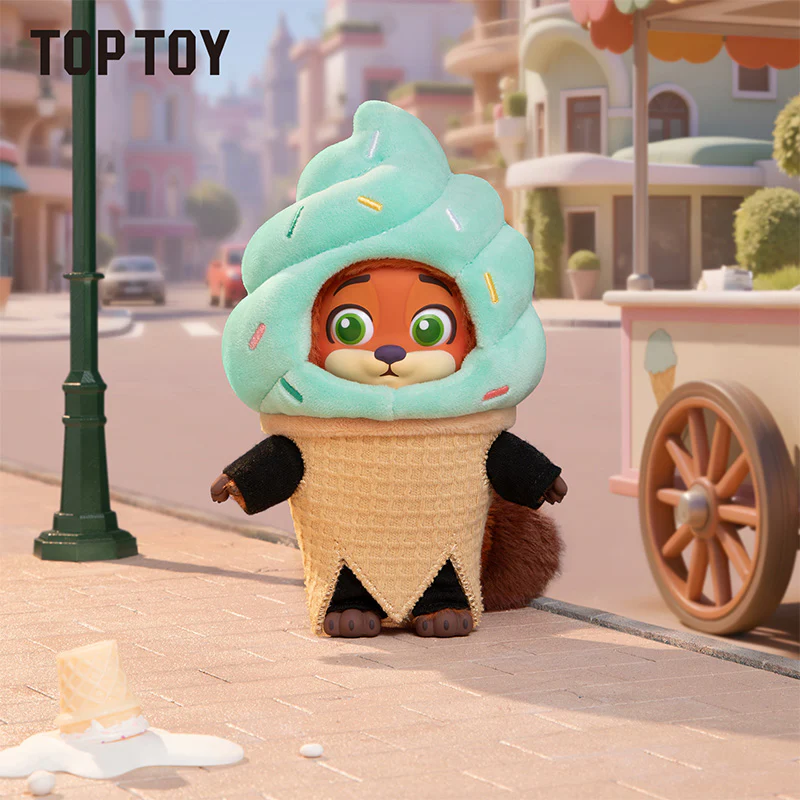 ZOOTOPIA 2 NICK & JUDY Best Undercover Keychain Plush Series Figure Blind Box - Image 7